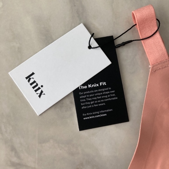 NWT Padded V-Neck KNIX bra - Pink Ginger size 8 - Picture 3 of 12